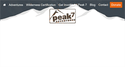 Desktop Screenshot of peak7.org
